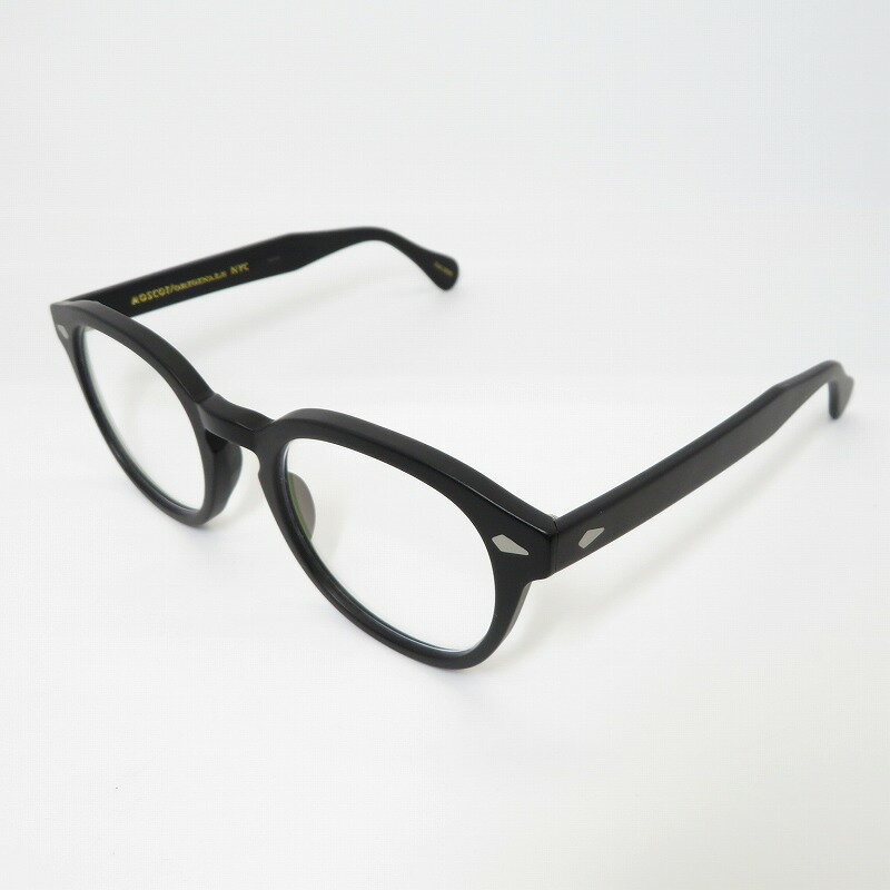 【中古】MOSCOT | モスコット LEMTOSH MATTE BLACK メガネ ブラック【瀬戸大橋店】