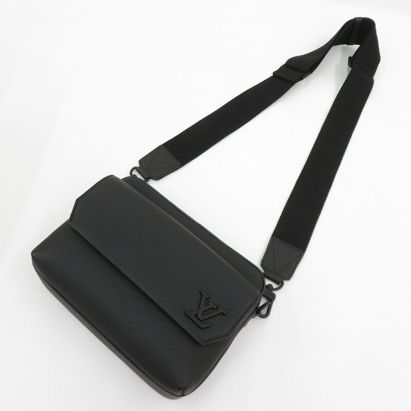 【中古】LOUIS VUITTON | ルイ・ヴィトン ファストライン・メッセンジャー ノワール メッセンジャーバッグ M22482 ブラック【瀬戸大橋店】