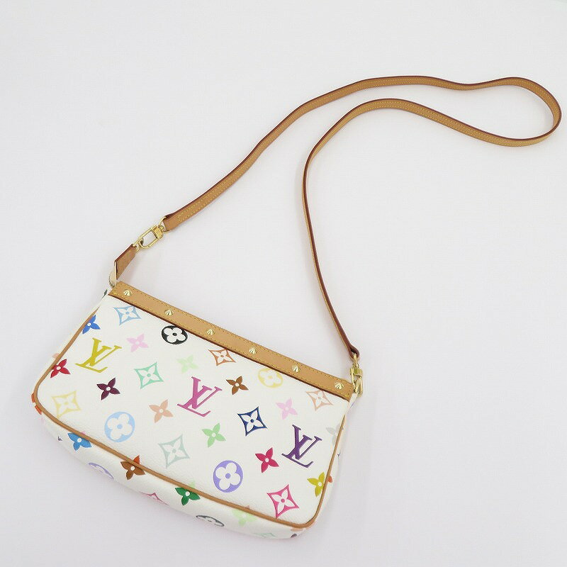 【中古】LOUIS VUITTON | ルイ・ヴィトン モノグラム ポシェット・アクセソワール ポーチ M92649 マルチカラー【瀬戸大橋店】