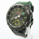 【中古】CASIO カシオ G-SHOCK ジーショック 時計 GORILLAZ GA-2000GZ アナログ クォーツ 樹脂バンド サイズ:- カラー:ブラック(文字盤)グリーン(ベルト)【f131】