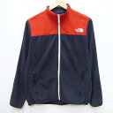 【中古】THE NORTH FACE ザノースフェイス NL21404 MOUNTAIN VERSA MICRO JACKET フリース サイズ:M カラー:ネイビー / アウトドア【f092】