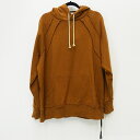 【中古】TEAM COZY/チーム コージー プルオーバーパーカー/ALBION FLEECE HOODIE サイズ:XL カラー:ブラウン / ストリート【f103】