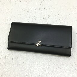 【中古】agnes b. <strong>アニエスベー</strong> 二つ折り<strong>長財布</strong> サイズ：- カラー：ブラック 【f124】