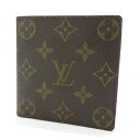 【中古】 LOUIS VUITTON/ルイ ヴィトン ポルトフォイユ・マルコ 二つ折り財布 M61675 カラー:ブラウン【f125】