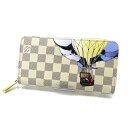【中古】LOUIS VUITTON/ルイ・ヴィトン ジッピーウォレット ラウンドファスナー長財布 N63006 カラー:ベージュ系【f125】