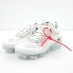 OFF-WHITE×NIKE/オフホワイト×ナイキ THE 10 NIKE AIR VAPORMAX FLYKNIT/エアヴェイパーマックスフライニット AA3831-100 スニーカー サイズ:27.0cm カラー:ホワイト