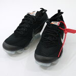 NIKE×OFF-WHITE/ナイキ×オフホワイト THE 10 AIR VAPORMAX FK/ヴェイパーマックス スニーカー AA3831-002 サイズ:28.5cm カラー:ブラック