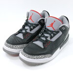 NIKE/ナイキ AIR JORDAN 3 RETRO OG/エアジョーダン 3 レトロ オージー 854262-001 スニーカー サイズ:27.5cm カラー:ブラック×グレー