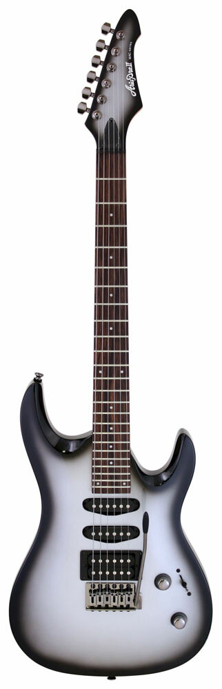 ARIA アリア エレキギター MAC-STD II Metallic Silver Shade 【ケース付き】【送料無料】