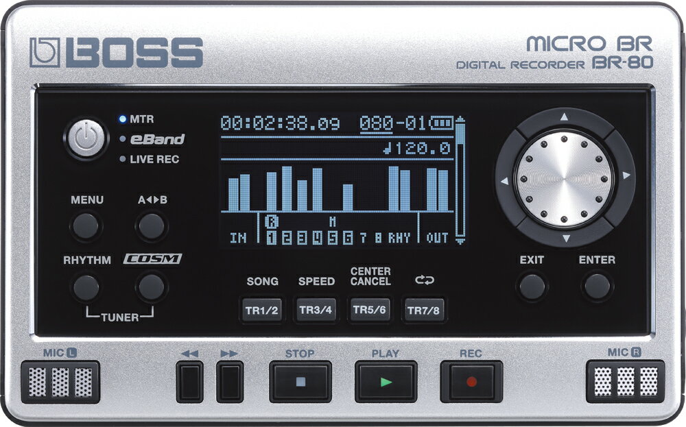 BOSS ボス マルチトラックレコーダー MICRO BR BR-80【送料無料】【smt…...:otanigakki:10079398