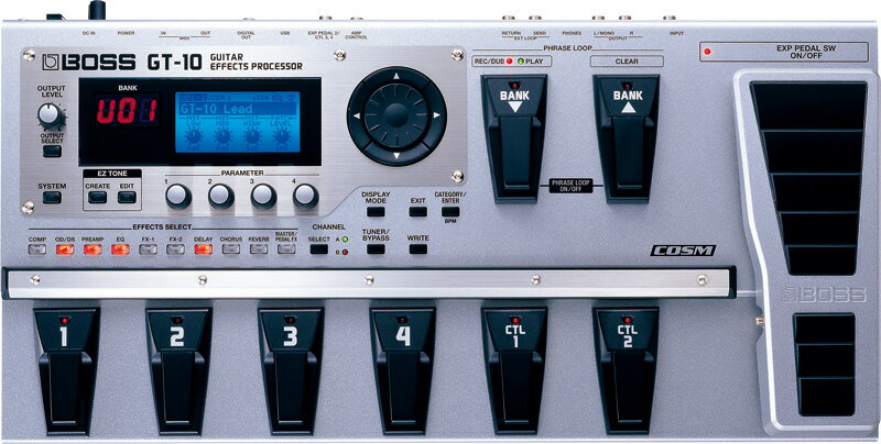 BOSS ܥ ѥޥե Guitar Effects Processor GT-10 ̵