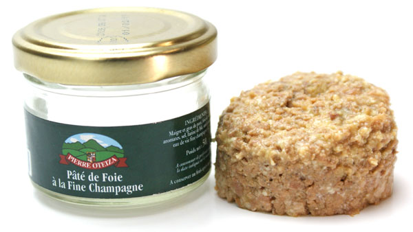 ピエールオテイザの田舎風パテPate de foie fine Champague50g