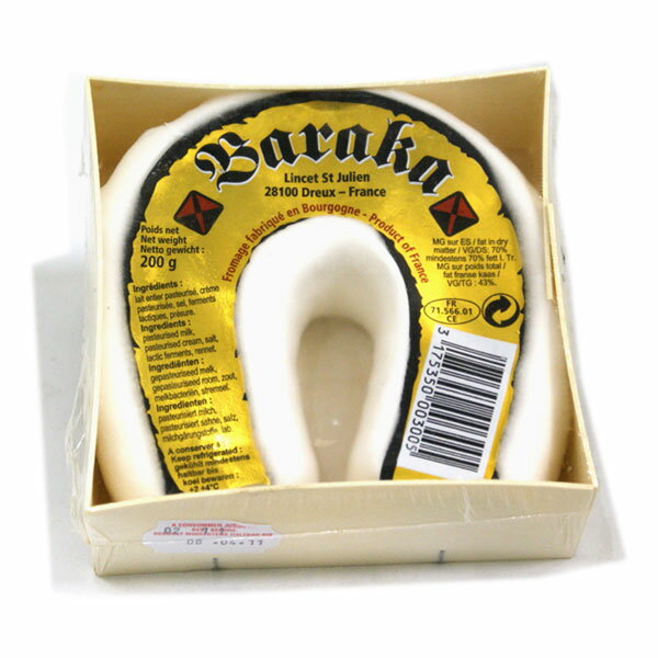 バラカ　200gふわふわの白カビに包れた馬蹄型のチーズ