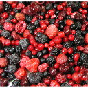 ミックスベリー1Kgパック　冷凍IQF Melange Fruits Rouges Surgeless