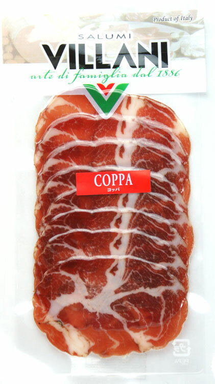 イタリアン　コッパスライス（コッパ50g）名門ビラーニの豚肩肉の生ハムスライス
