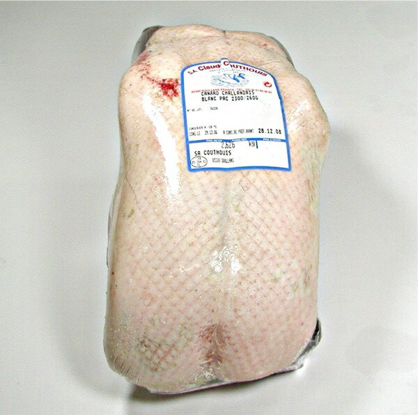 シャラン鴨の丸鳥フランス産『冷凍・1600円/Kg』