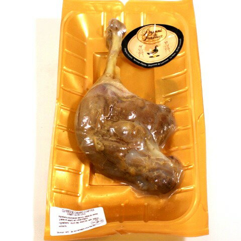 鴨のコンフィ　160g〜180g骨付き鴨モモ肉のオイル調理加熱済み