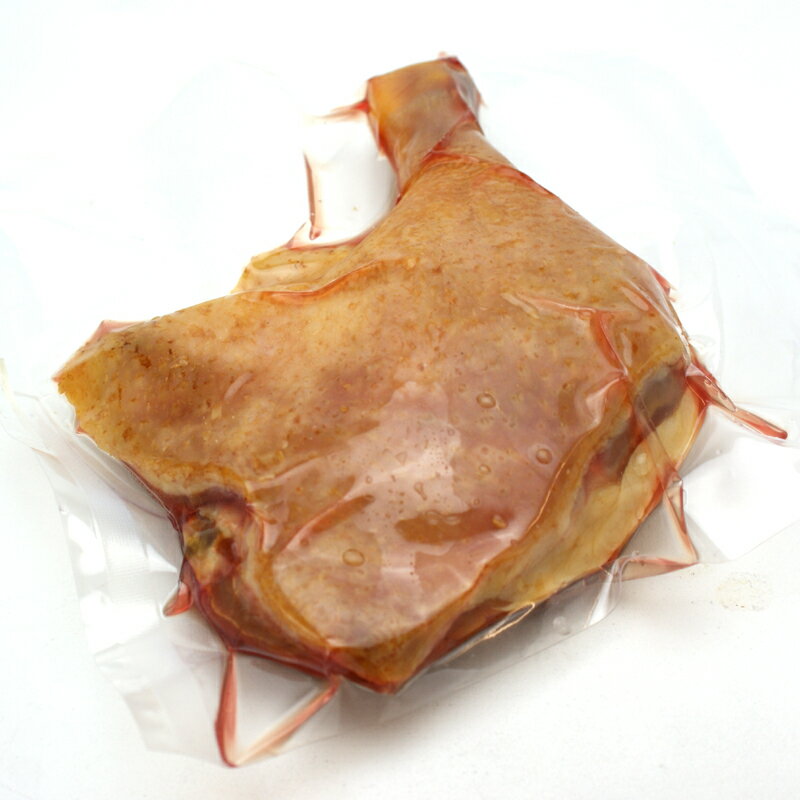 フランス鴨のもも肉のソフト燻製　　1本冷凍　フランス産鴨国内加工