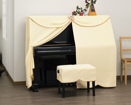 ♪ピアノオールカバー　UP-430NL　シンプルでコサージュ付！