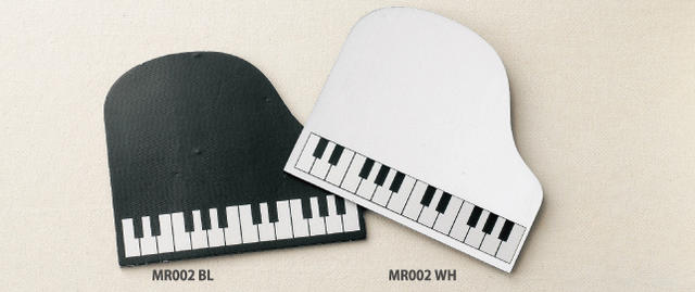 ♪グランドピアノ　マウスパッド　ブラック　MR002BL