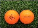 【中古】 Callaway キャロウェイ E R C 2016年モデル クリスタルオレンジ A級マーカー ゴルフボール ロストボール 1球バラ売り