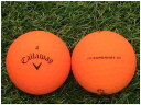 【中古】 Callaway キャロウェイ SUPER HOT BOLD 2020年モデル 蛍光マットカラー オレンジ A級マーカー ゴルフボール ロストボール 1球バラ売り
