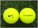 【中古】 NIKE ナイキ TI-VELOCITY 2013年モデル イエロー S級 ゴルフボール ロストボール 1球バラ売り