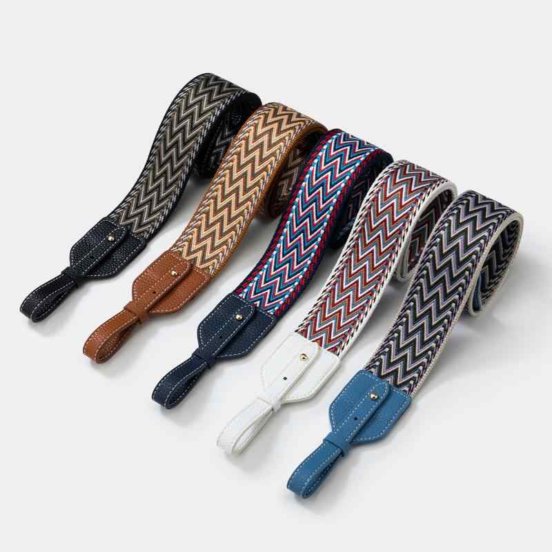 ショルダーストラップ レディース 編み込み 幅広 ロングストラップ 調節可能 斜め掛け 肩掛け 付け替え 交換用 おしゃれ 高見え PUレザー フェイクレザー カジュアルスタイル