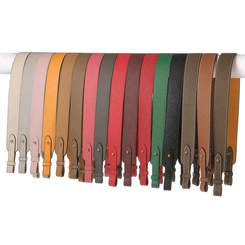 バッグストラップ 本革 牛革 高級感 長さ調整 単品 別売り バスケットバッグ カゴバッグ 改造 リメイク ワンショルダーバッグ用 交換 肩紐 パーツ