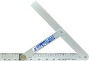 アルミ自由金 30cm 角度目盛 筋交付 H355×W30×D20mm 265g