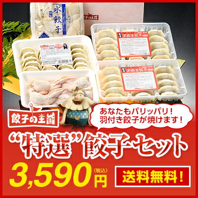 【送料無料】「特選」餃子セット［お歳暮・ギフト・贈り物・お使...