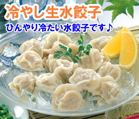 【冷やし生水餃子 30個入】冷やして食べる新感覚な餃子