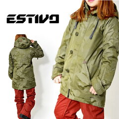 ŏI 73%off zȏ  Xm[{[hEFA GXeB{ ESTIVO EV FOREST JKT fB[X N3B WPbg Xm{ Xm[{[h Xm[{[hEGA SNOWBOARD WEAR XL[