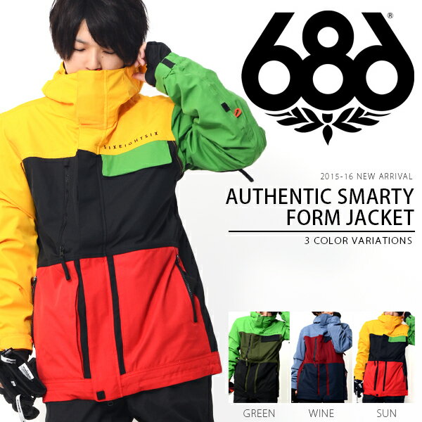 686 SIX EIGHT SIX(シックスエイトシックス) Authentic Smarty Form Jacket