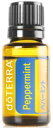 doTERRA ドテラ ペパーミント 15 ml アロマオイル エッセンシャルオイル 精油 送料無料 猫ポス便可