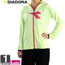 ディアドラ【DIADORA】レディース ランニング ライトニット ジャケット RL6116 1608 アウター 上着 長袖 吸汗速乾 トレーニング 運動 ジョギング フルジップ ウィメンズ 婦人