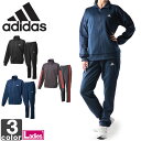《送料無料》アディダス【adidas】 レディース 3本線 ジャージ 上下セット DJH23 DJH24 1701 ジャケット パンツ セットアップ スポーツ 運動 フルジップ フィットネス ジム ウィメンズ 婦人