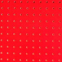 【アウトレットDIY】カラー有孔ボード　赤【パンチングボード】人気の有孔合板(穴あきベニヤ)をDIYに！