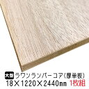 ランバー ラワンランバーコア 18mm×1220mm×244...