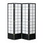 【新品/取寄品】弘益(KOEKI) 和風衝立4連 JP-S180-4(BK) ブラックパーテーション 仕切り 【北海道・沖縄・離島配送不可】