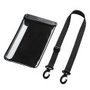 【新品/取寄品/代引不可】タブレット防水防塵ケース(スタンド付き・ショルダーベルト付き・8インチ) PDA-TABWPST8