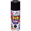 【通販限定】【新品/取寄品/代引不可】アサヒペン アスペン ラッカースプレー クロ 300mL
