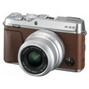 【新品/在庫あり】FUJIFILM X-E3 単焦点レンズキット ブラウン