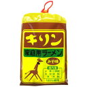 【新品/取寄品】【通販限定】小笠原製粉 キリンラーメン みそ味 6食詰
