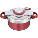 【新品/在庫あり】ティファール クリプソ ミニット デュオ IH レッド 4.2L P4604236