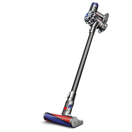 【新品/在庫あり】ダイソン コードレスクリーナー サイクロン式掃除機 Dyson V6 Fluffy+ ニッケル/アイアン [SV09MHCOM]