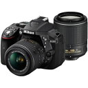 【新品/在庫あり】D5300 ダブルズームキット2 ブラック