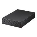 【新品/取寄品】USB3.1(Gen.1)対応 AV向けHDD搭載 外付けHDD 4TB HD-LLD4.0U3-BKA