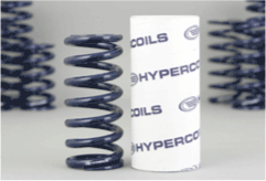 HYPERCO（ハイパコ）直巻きスプリング 2本1セット ID58 5インチ(127.0mm) 500ポンド(8.9kgf/mm) 品番HC58-05-0500 受注生産品