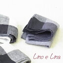 リネン ハンカチ クアドロ リトアニア製Lino e Lin...